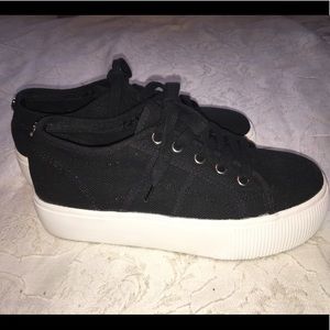 Steve Madden Platform Canvas Sneaker